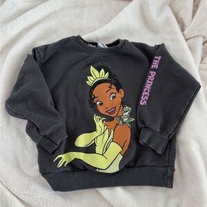 Zara Tiana Princess Graphic Sweatshirt